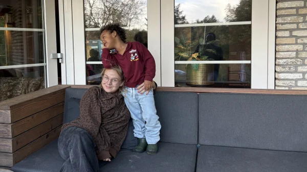 Rieke doet de mantelzorg van haar zoon Otis