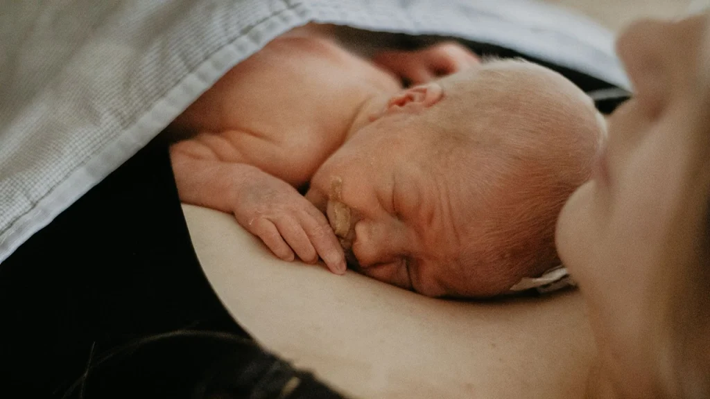 Lucie had een zwangerschapsvergiftiging waardoor haar baby te vroeg werd geboren