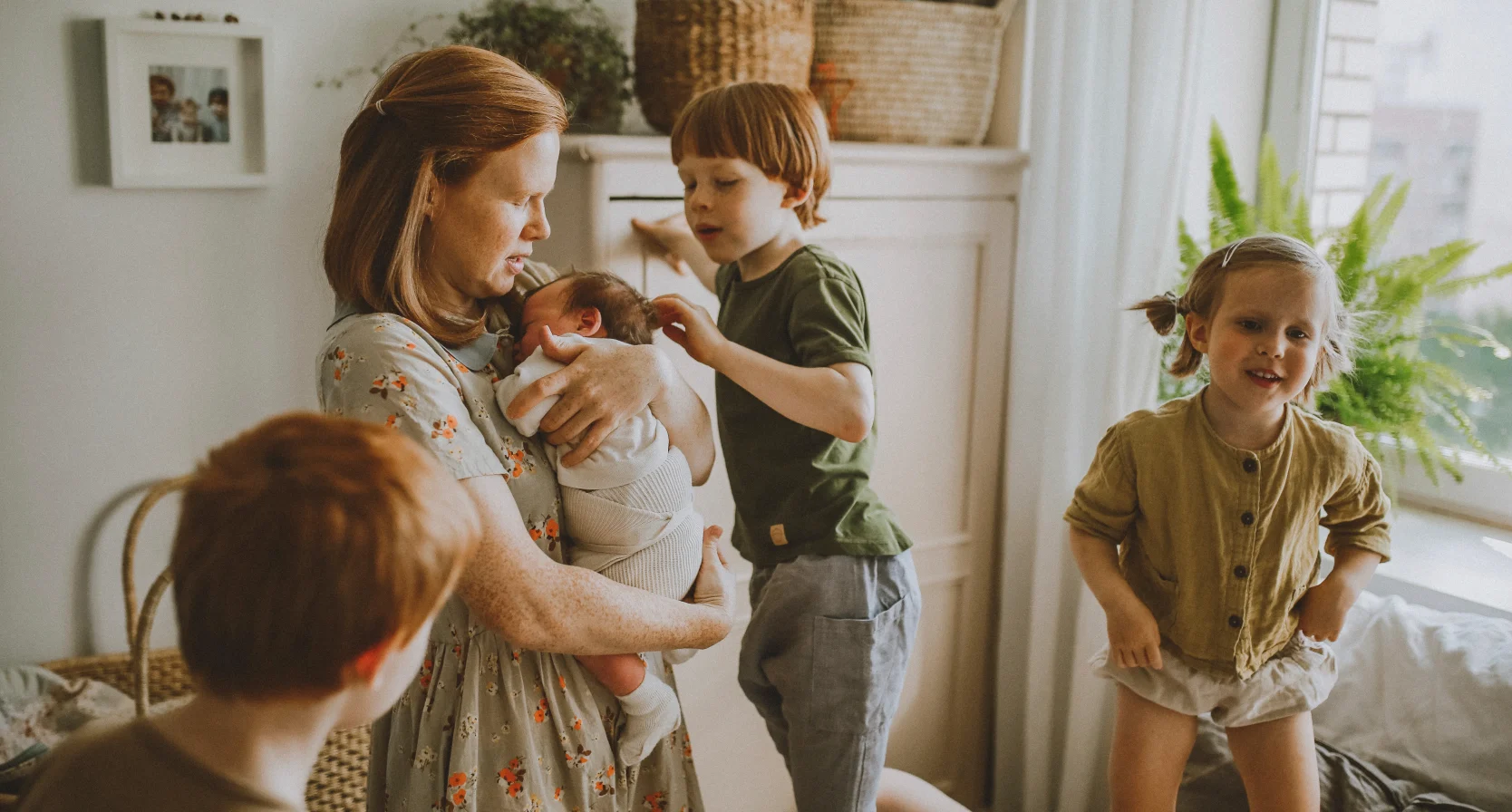 Vrouw heeft vier kinderen en krijgt vooroordelen over haar samengestelde gezin