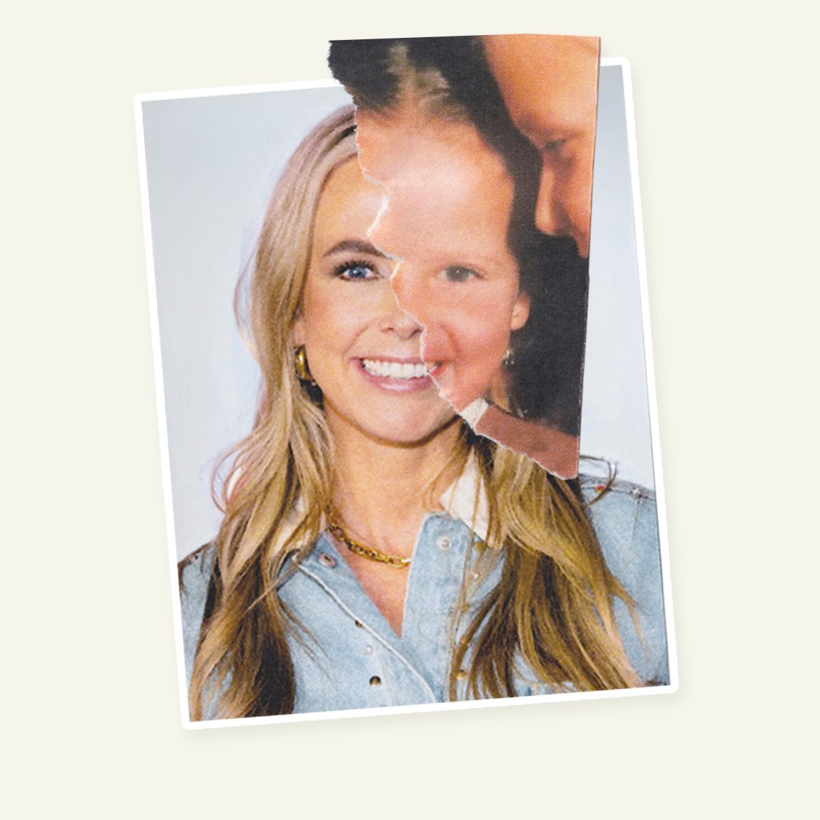 Monique Smit en haar jeugdfoto