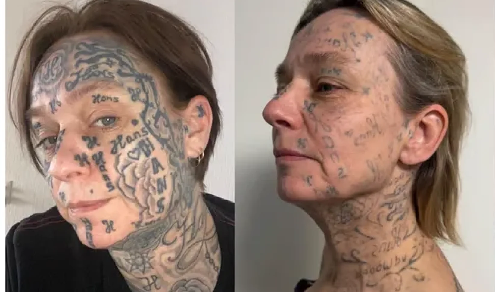 Joke's misbruiker verpestte haar lijf met 250 tattoo's, nu strijdt ze voor andere slachtoffers