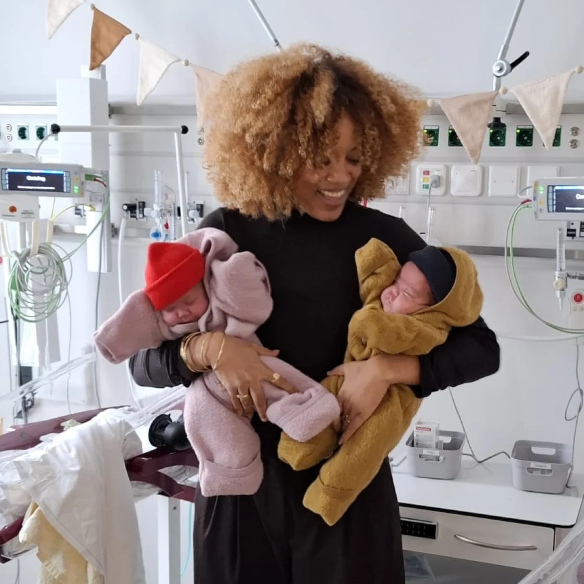 Michelle is bewust alleenstaande moeder en kreeg een tweeling: ‘We lagen de eerste 101 dagen in het ziekenhuis’