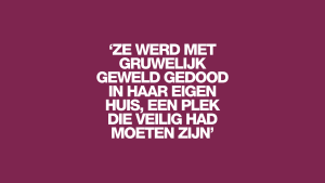 'Op filmpjes die hij zelf maakte is te zien hoe hij op haar intrapte, totdat haar lichaam het begaf'