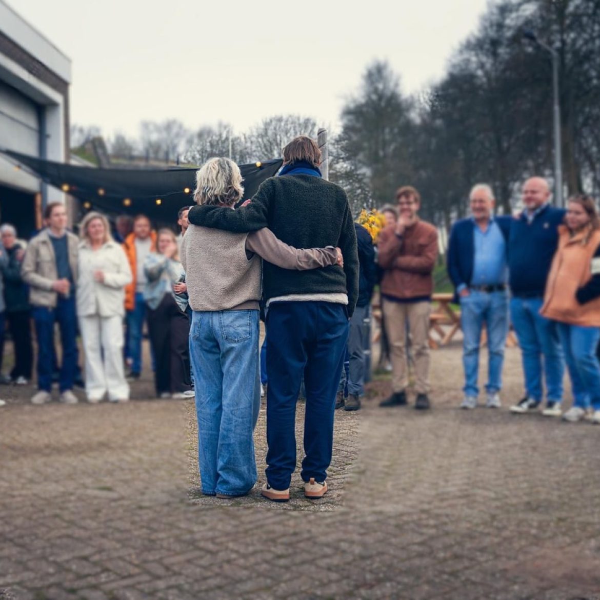 'Ze hadden als gezin besloten het anders te doen: geen uitvaart in klassieke zin, maar een afscheidsfeest'