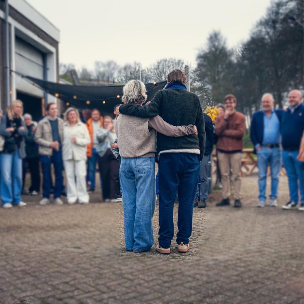 'Ze hadden als gezin besloten het anders te doen: geen uitvaart in klassieke zin, maar een afscheidsfeest'