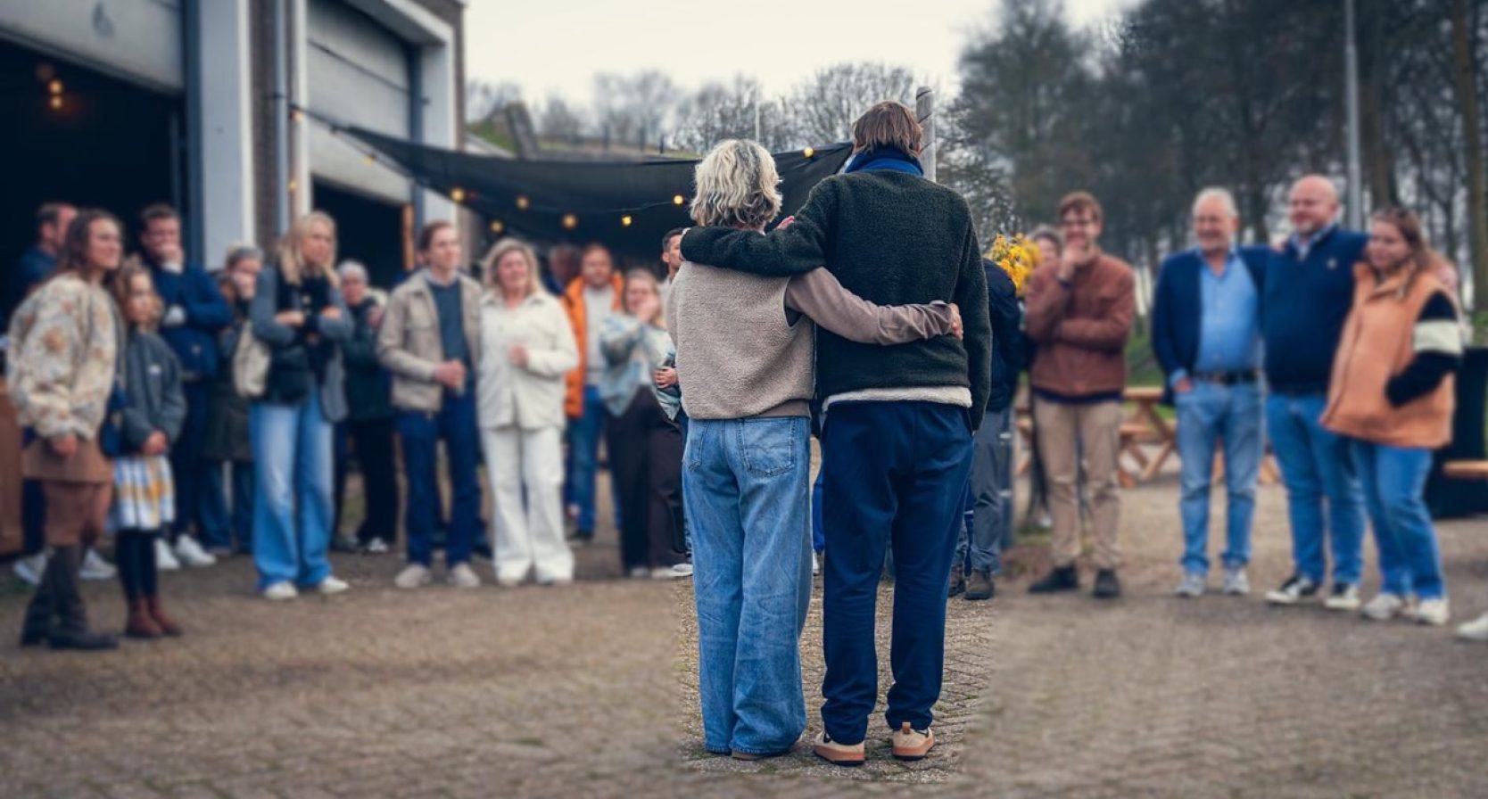 'Ze hadden als gezin besloten het anders te doen: geen uitvaart in klassieke zin, maar een afscheidsfeest'