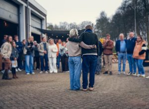 'Ze hadden als gezin besloten het anders te doen: geen uitvaart in klassieke zin, maar een afscheidsfeest'