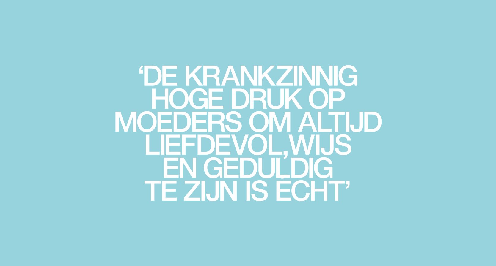 Schrijver Nina Pierson neemt moederschuld onder de loep: 'Perfecte moeder? Fuck it'