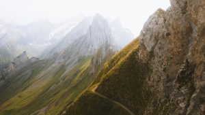 Belgische vrouw uren op berg Italië