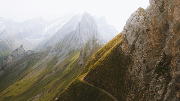 Belgische vrouw uren op berg Italië