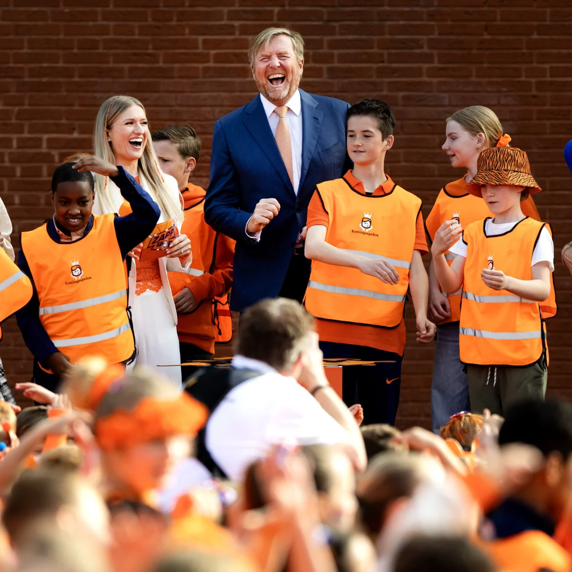 Koning opent landelijke Koningsspelen in Zeewolde