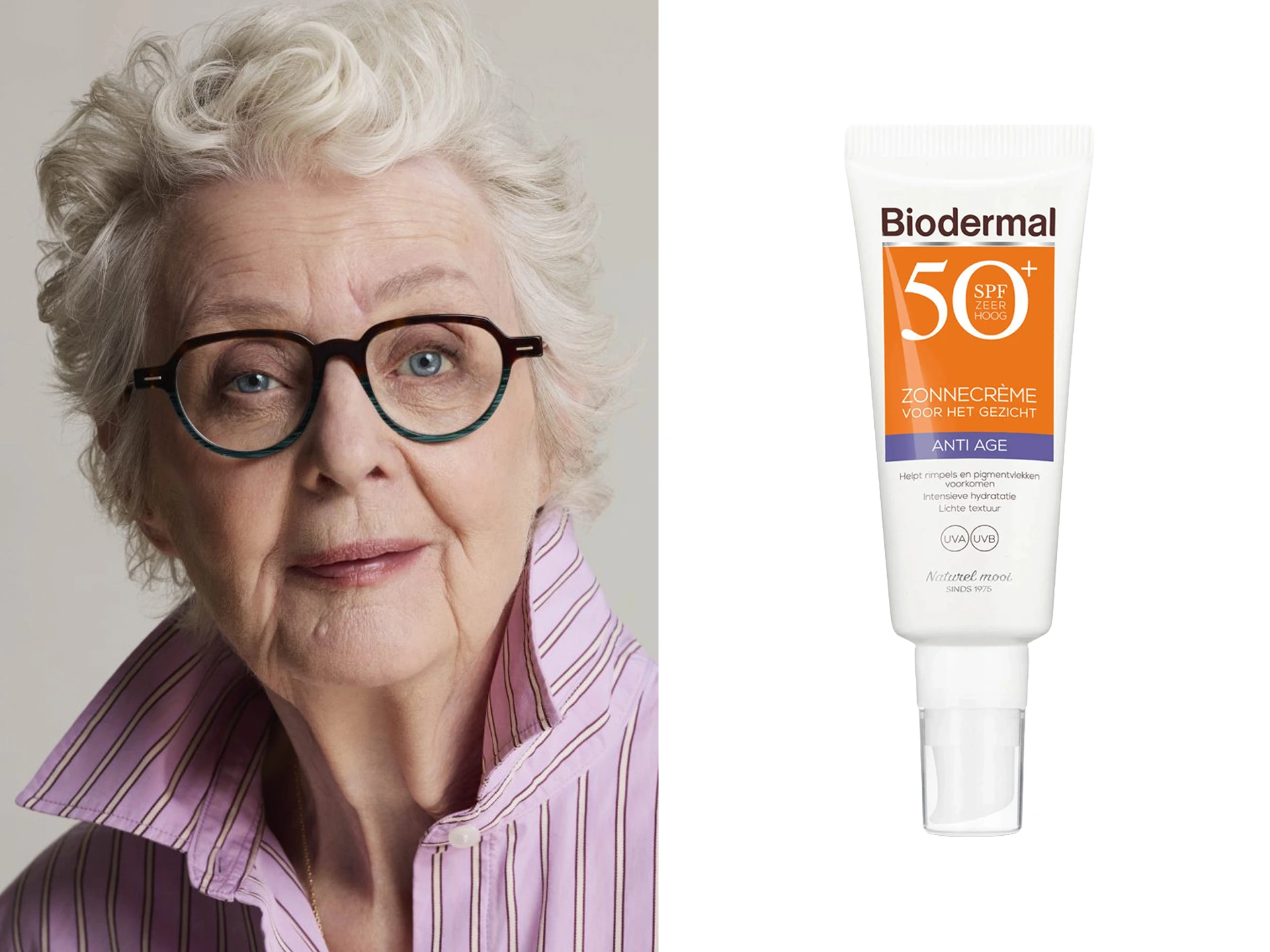 Carry Slee en haar favoriete gezichtszonnebrand