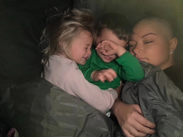 Mandy Hulsman en kinderen