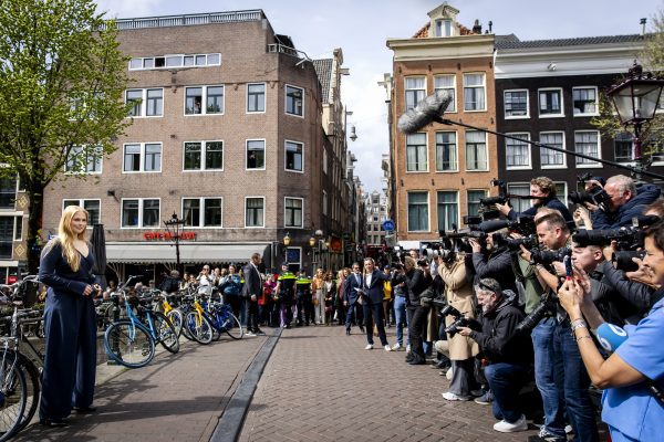 Slotdag tweedaags bezoek van prinses Amalia aan Amsterdam