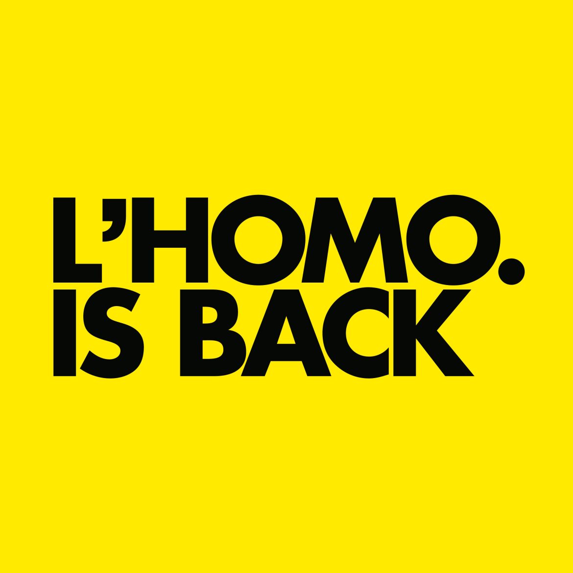 L'HOMO.