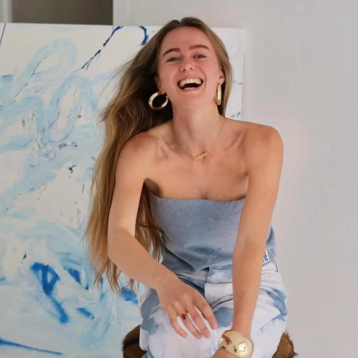 Door burn-outklachten begon Appie weer met schilderen, nu heeft ze haar eigen gallery: 'Het voelde als een redding'