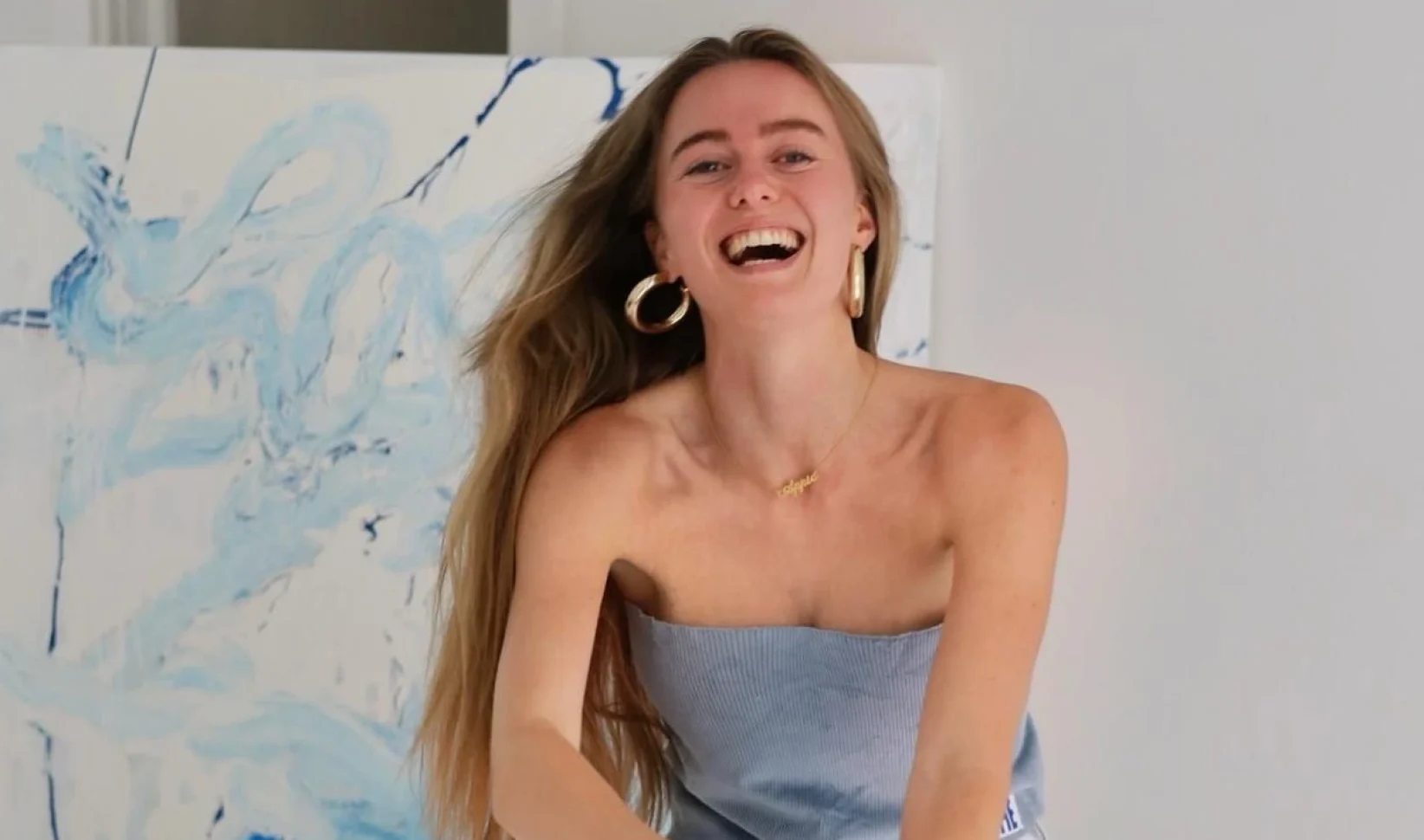 Door burn-outklachten begon Appie weer met schilderen, nu heeft ze haar eigen gallery: 'Het voelde als een redding'