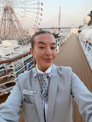 Thumbnail voor Soleil werkt op een cruiseschip: ‘Het is bizar dat ik op zoveel plekken kom'