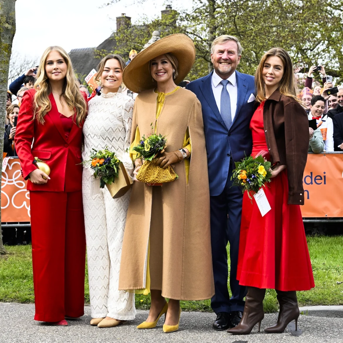 Dit zijn de outfits van de Oranjes op Koningsdag 2026