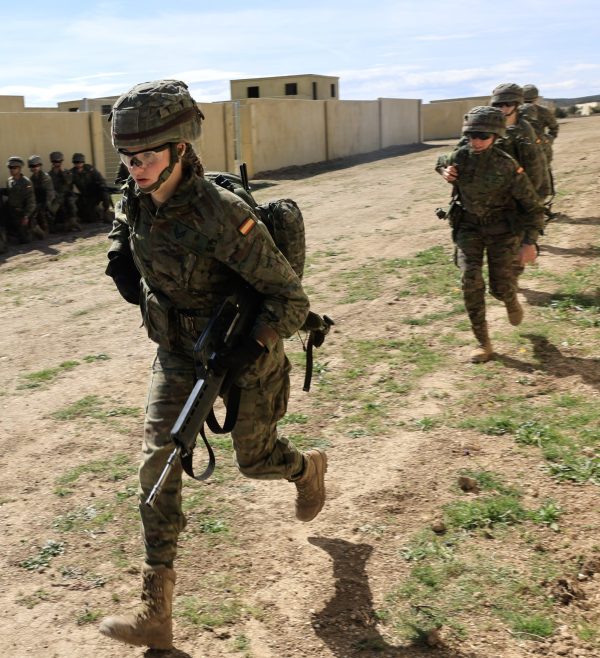 King Felipe visits daughter Leonor during maneuvers at San Gregorio camp in Zaragoza