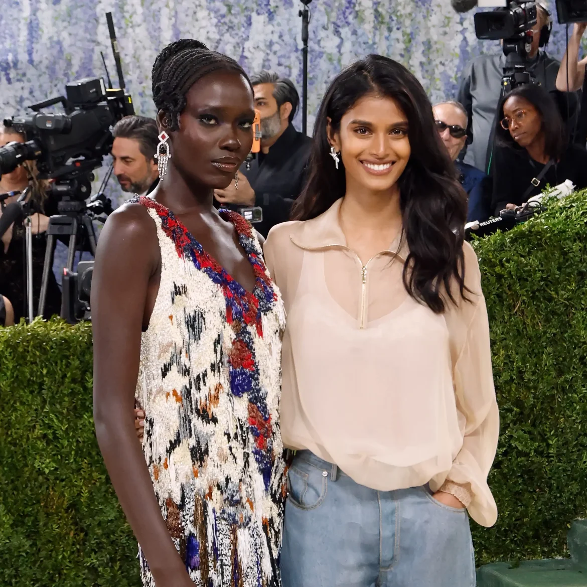 Model Bhavitha Mandava Chanel Met Gala-look
