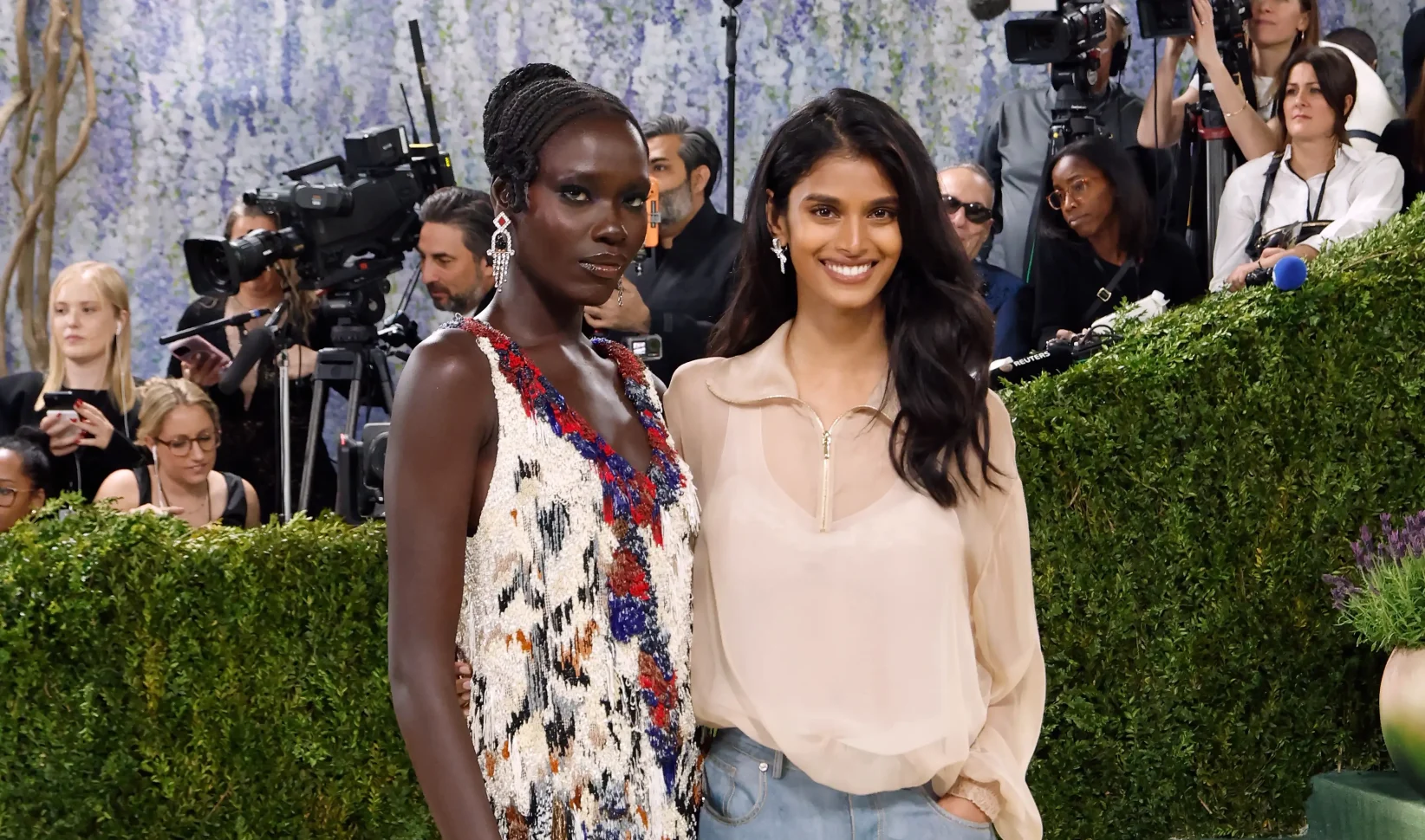 Model Bhavitha Mandava Chanel Met Gala-look