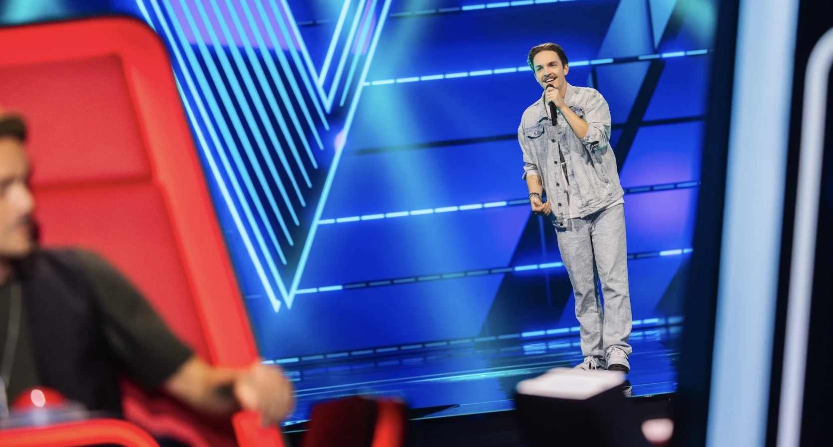 Ruben Hillen bij The Voice of Holland