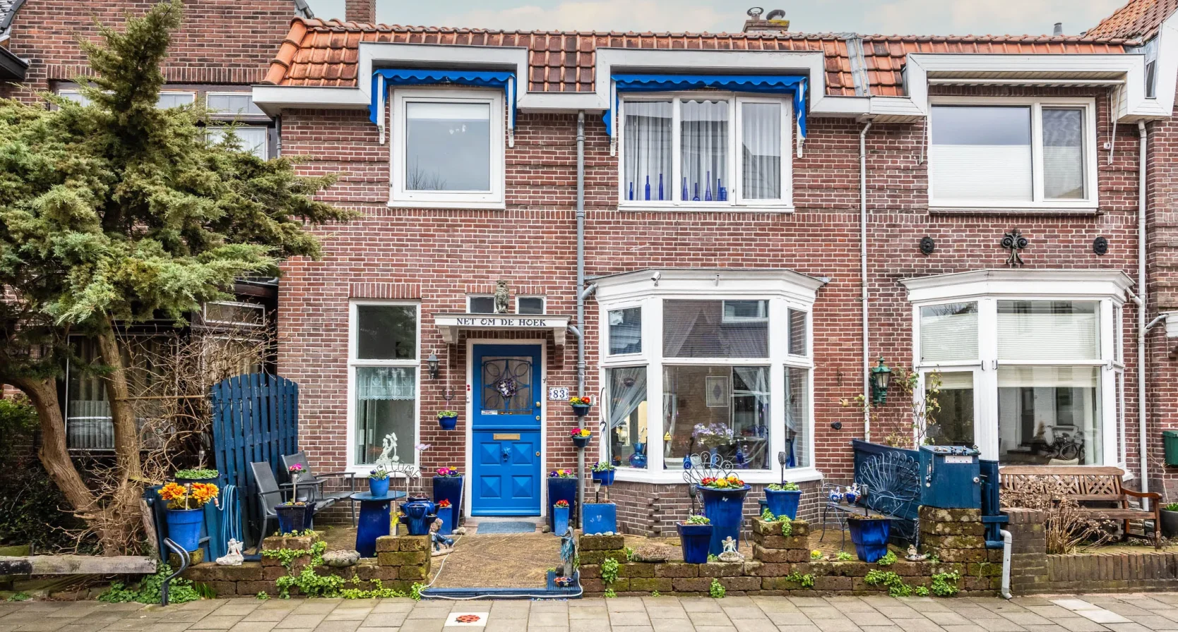 blauw huis