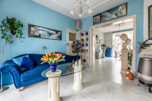 blauwe huis