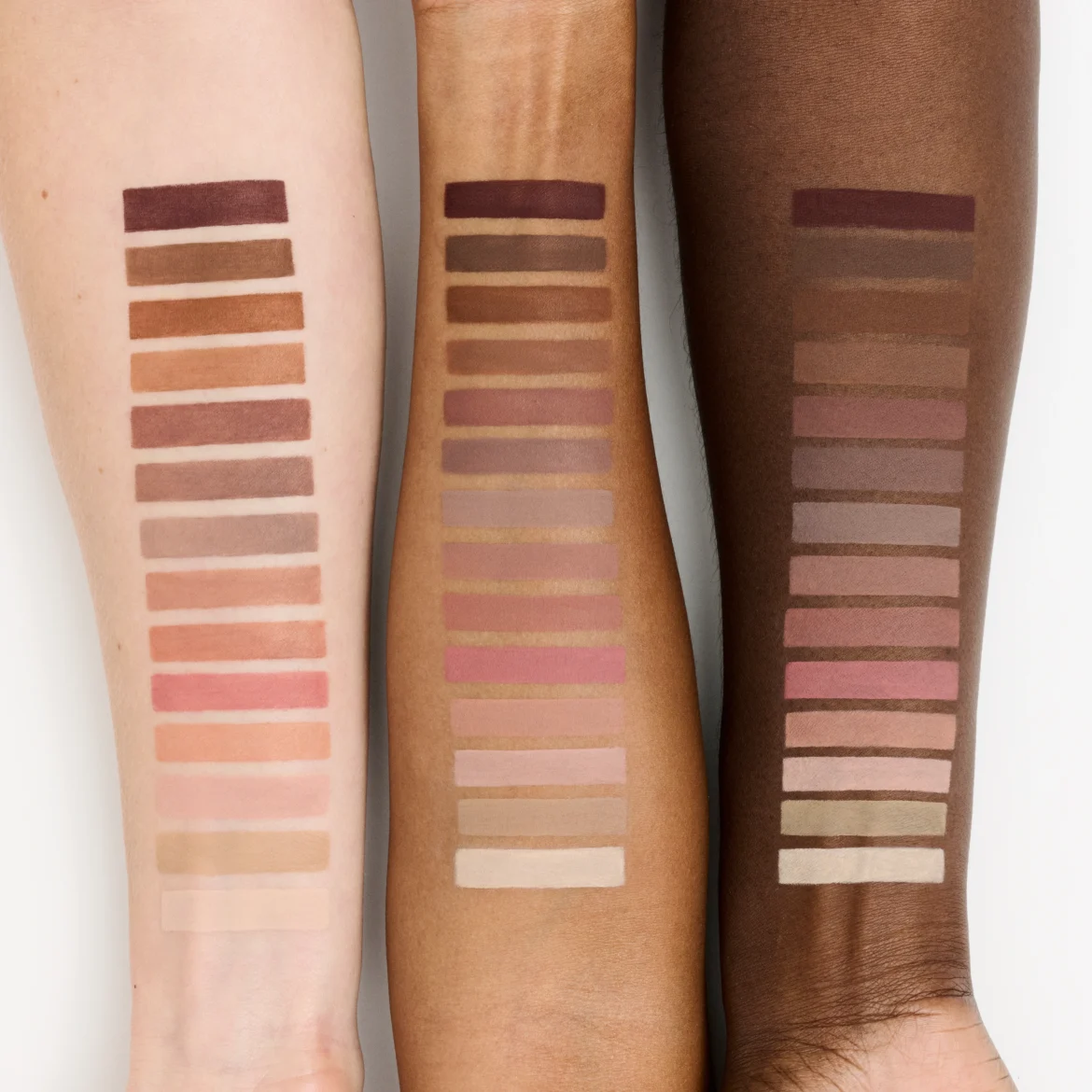 Verschillende make-up kleuren