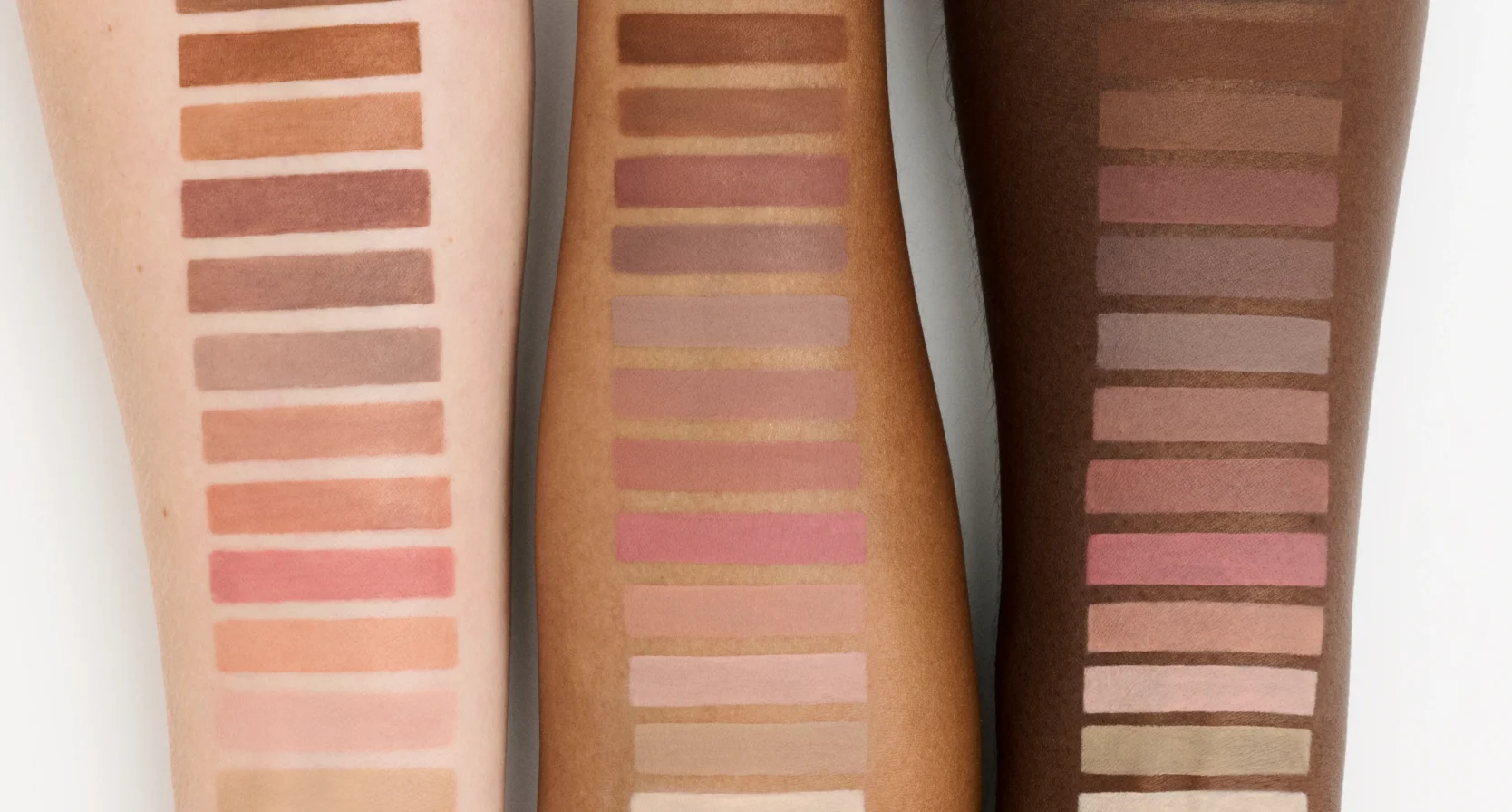 Verschillende make-up kleuren