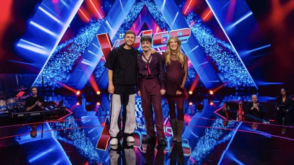 Suzan en Freek en Ruben bij The Voice of Holland