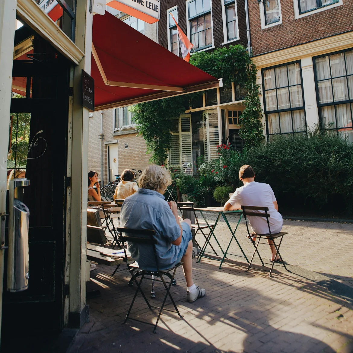 Terrassen met terrasweer