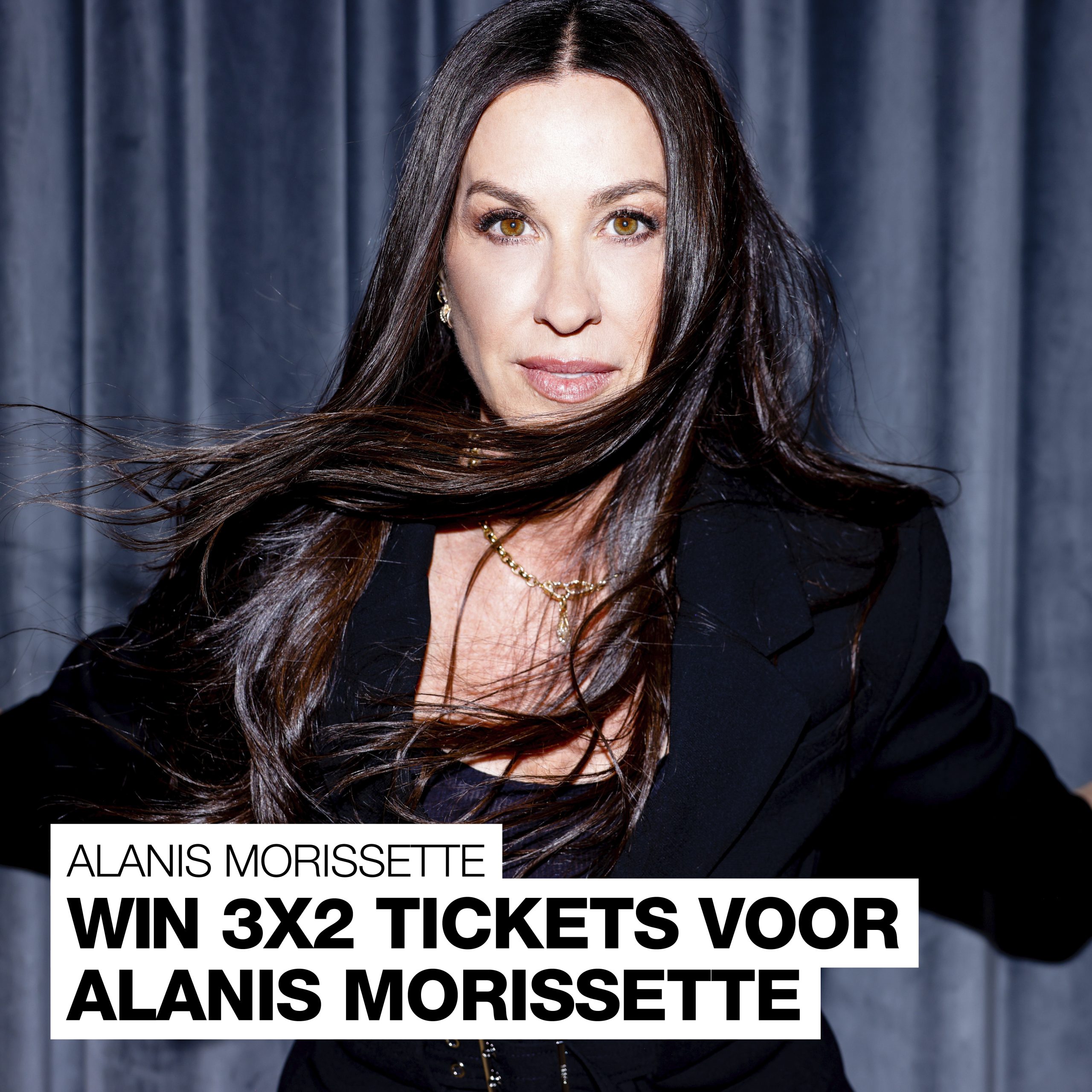 Waan je even in de 90's: win 3 x 2 VIP-kaarten voor Alanis Morissette mét gratis cocktail