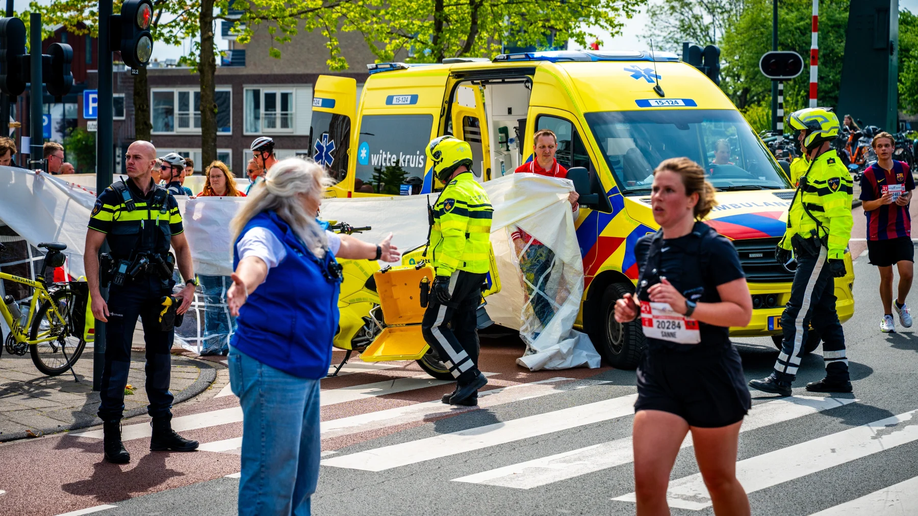 leiden marathon meisje