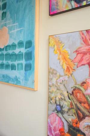 Houten frame interieur kunst
