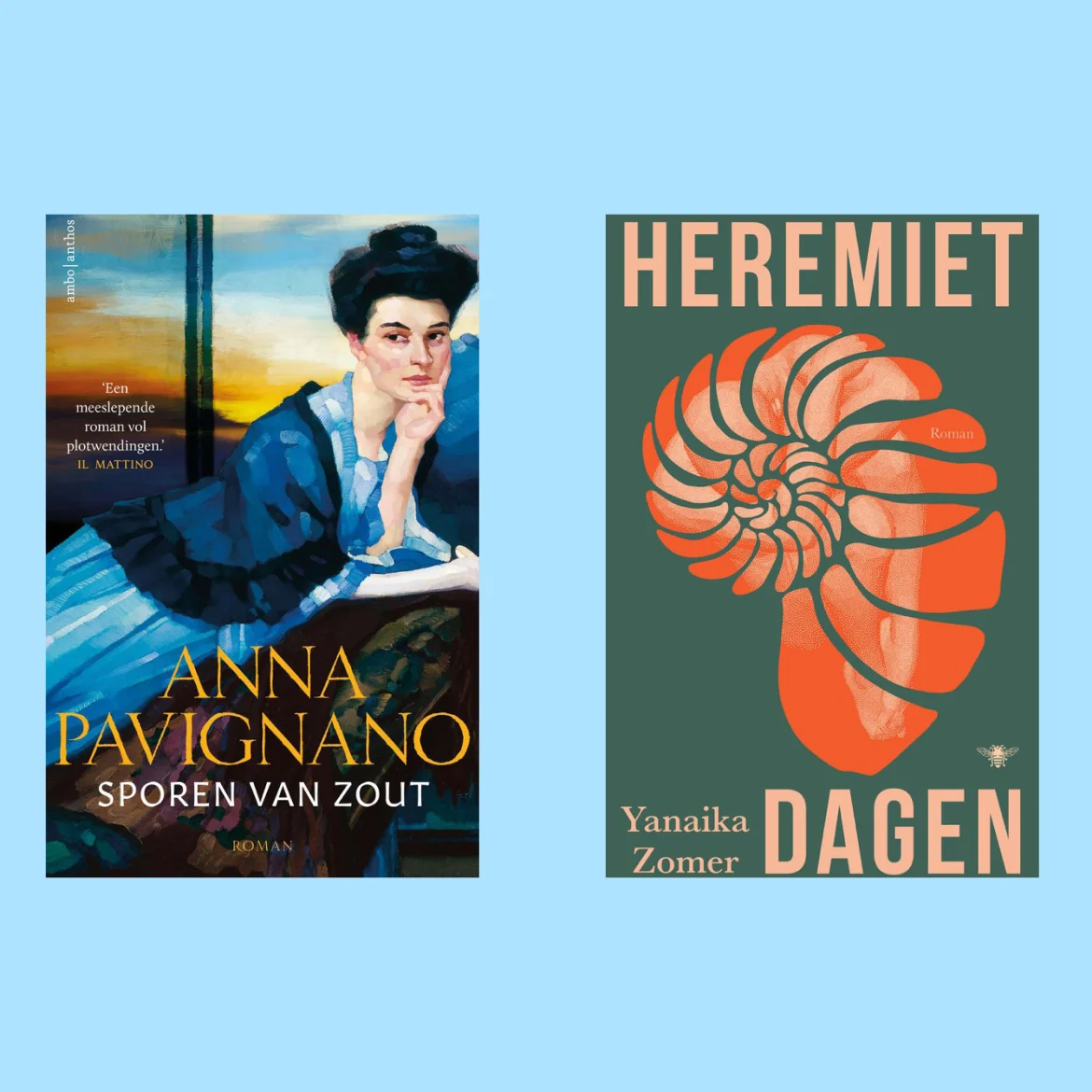 Boekentips voor mei, collage van drie van de boeken die we tippen
