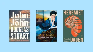 Boekentips voor mei, collage van drie van de boeken die we tippen