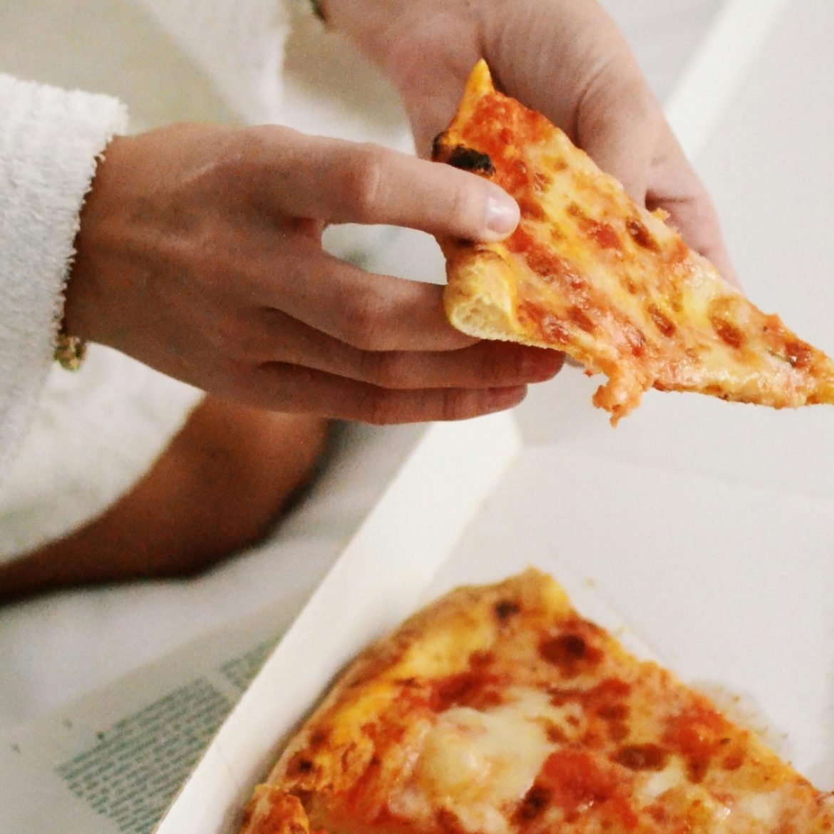 Tikkie te veel pizza