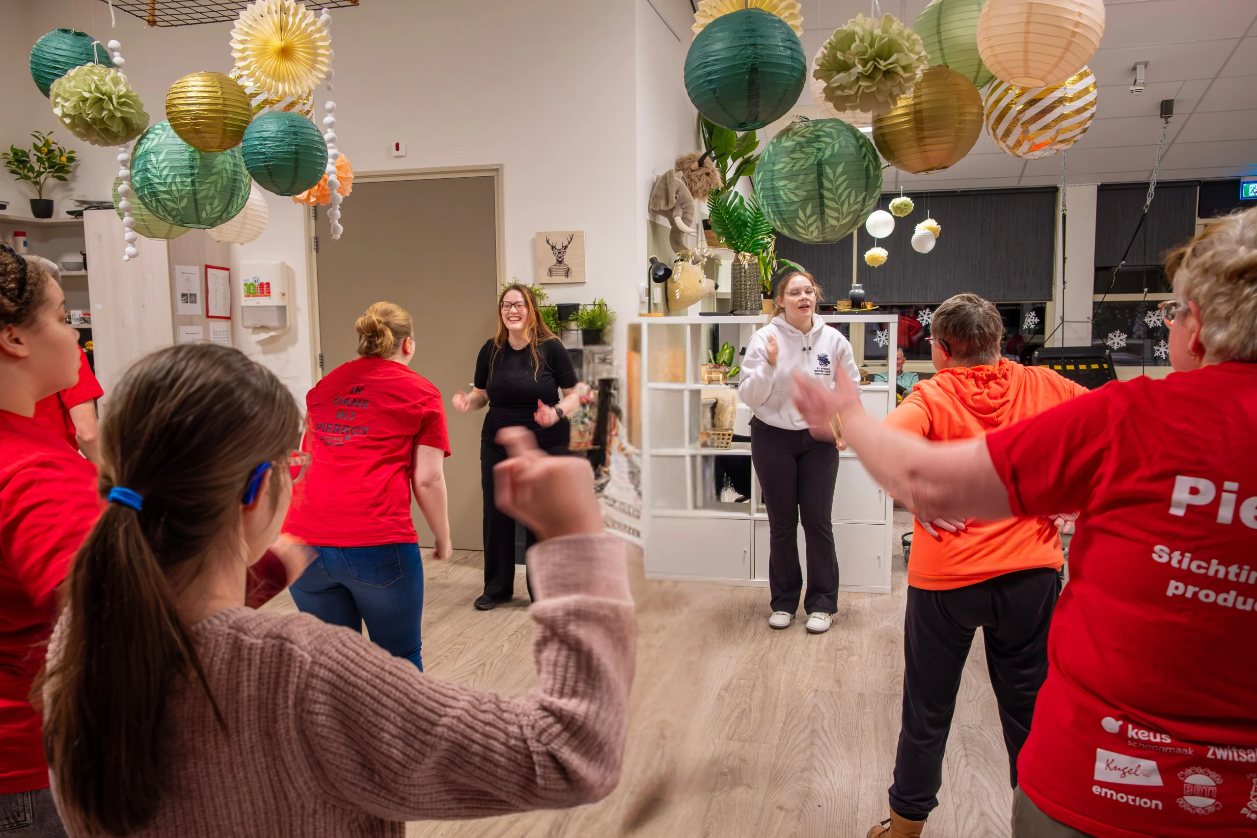 Saoirse bij Stichting Pierrot 