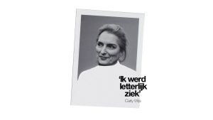 Carly Wijs werd ziek toen haar zoon uit huis ging: 'In die 18 jaar dat hij thuis was, was ik dat zelden'