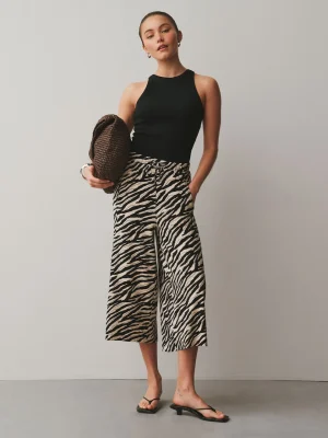culottes in zebraprint