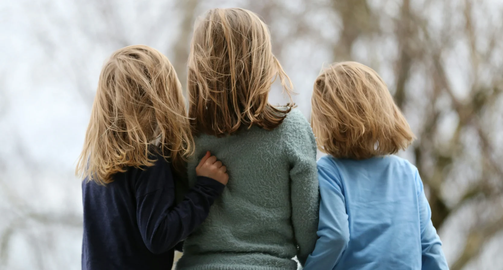 Vrouw heeft een samengesteld gezin en pleegkinderen