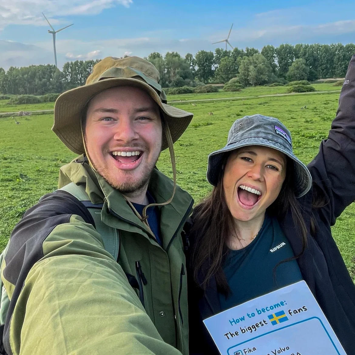 Freek en Eva winnen Zweeds eiland