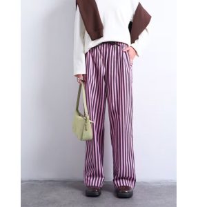 gestreepte broek