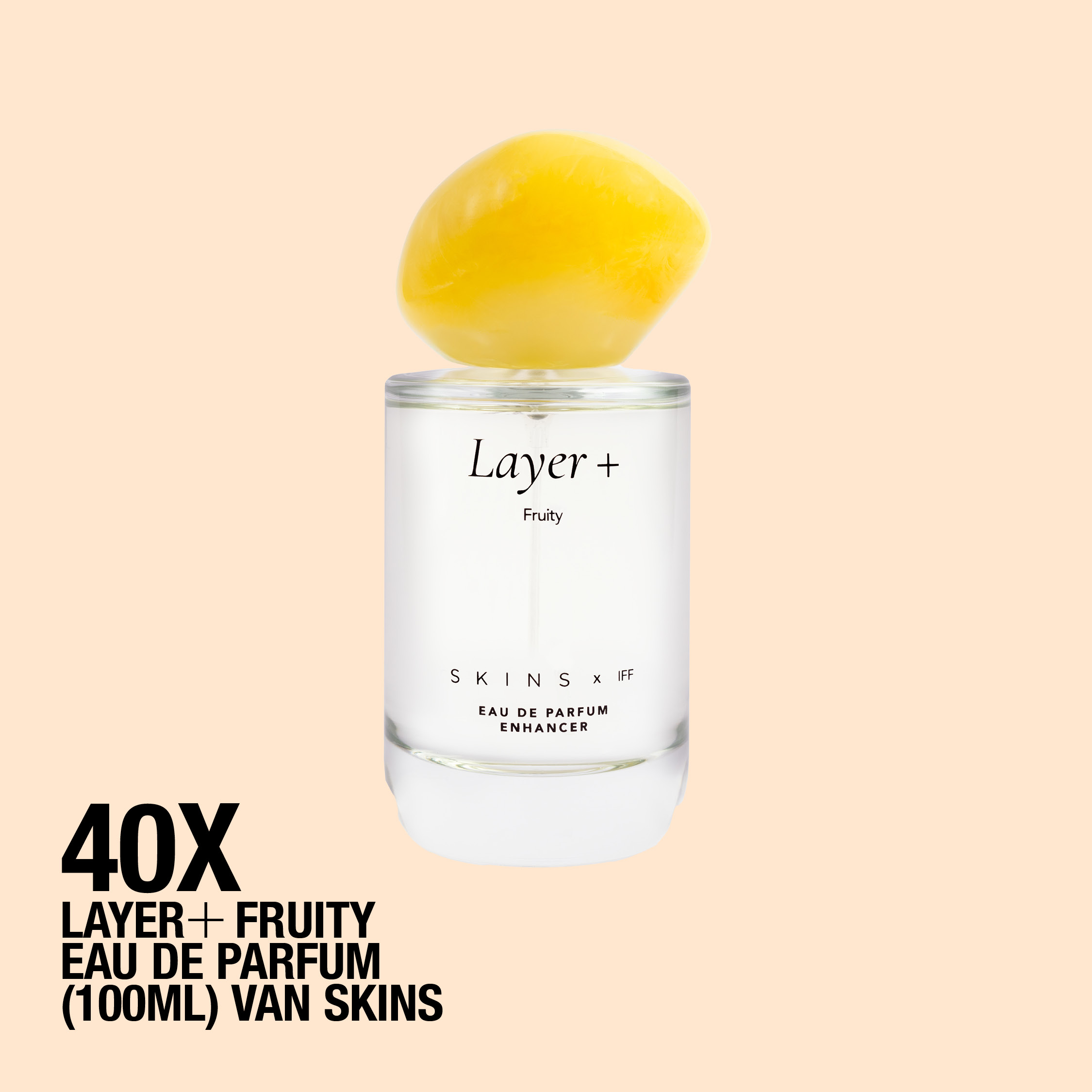 Zomer in een flacon: win 40 x Eau de Parfum Enhancer Layer+ Fruity van Skins t.w.v. 95 euro