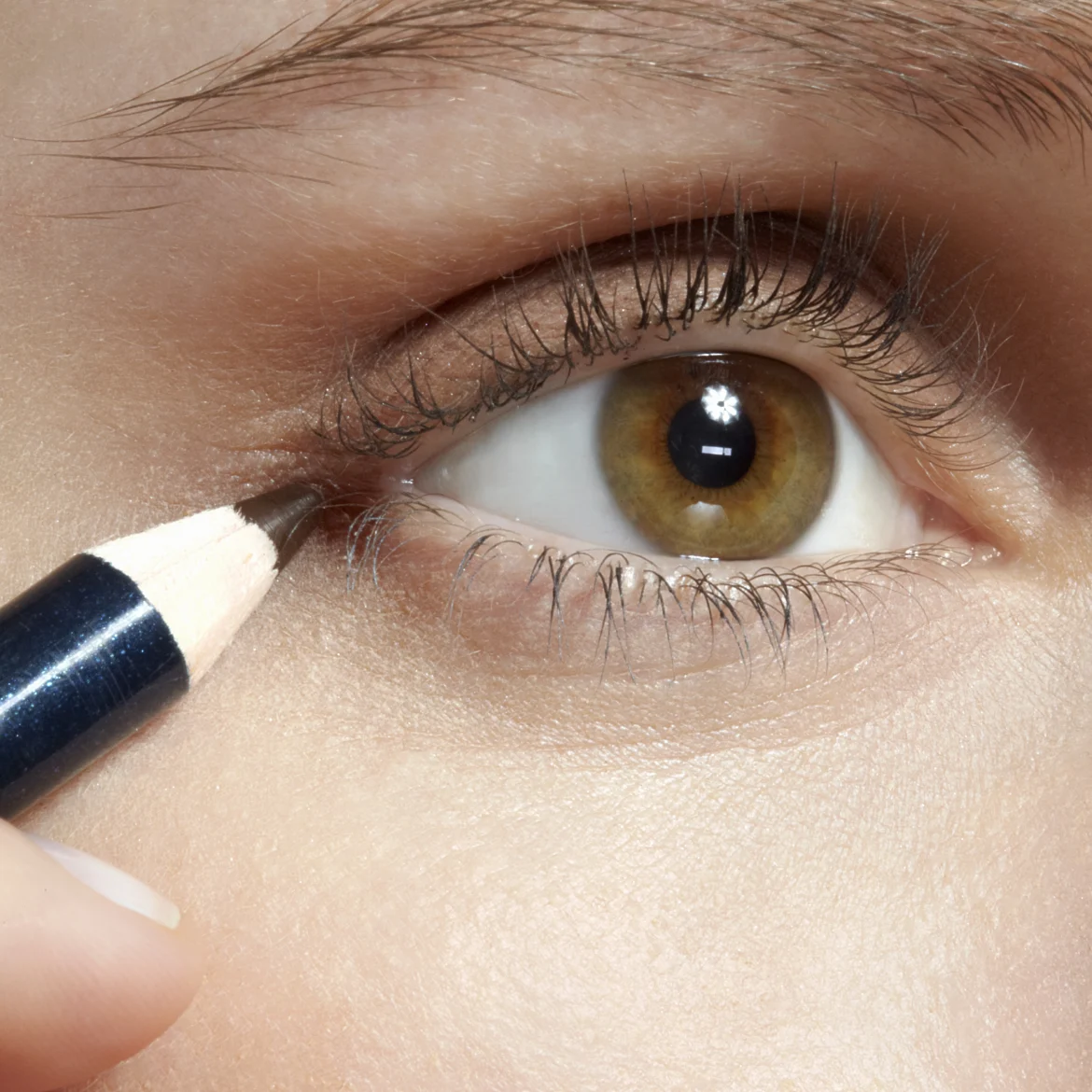 Bruine eyeliner