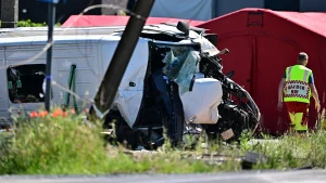 ongeluk schoolbusje Belgie