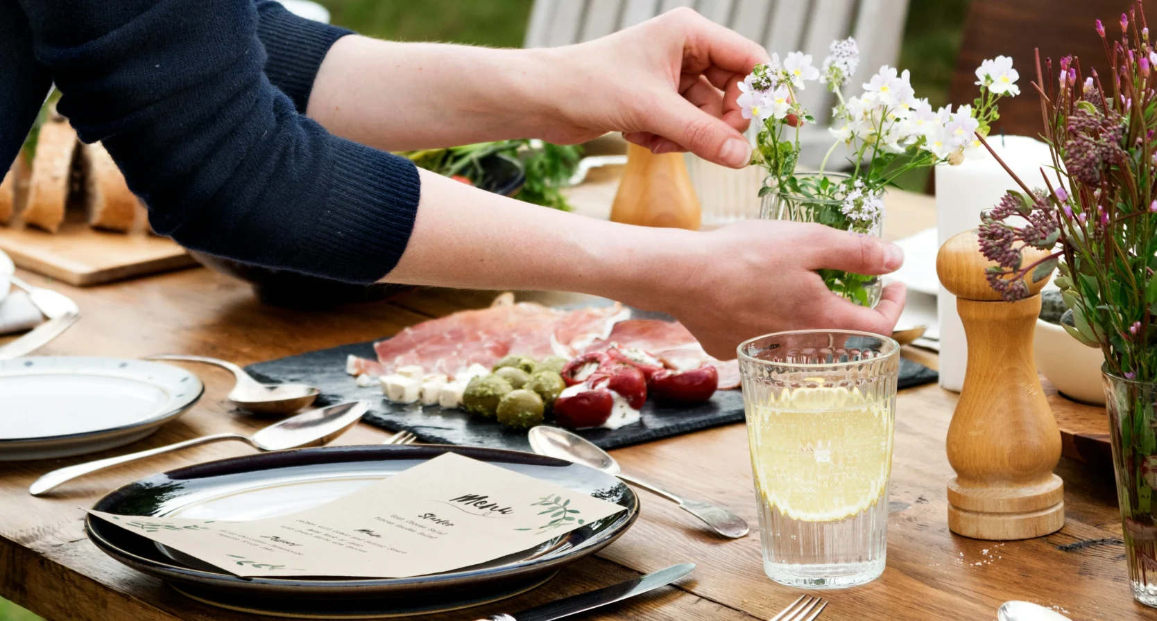 zomers diner