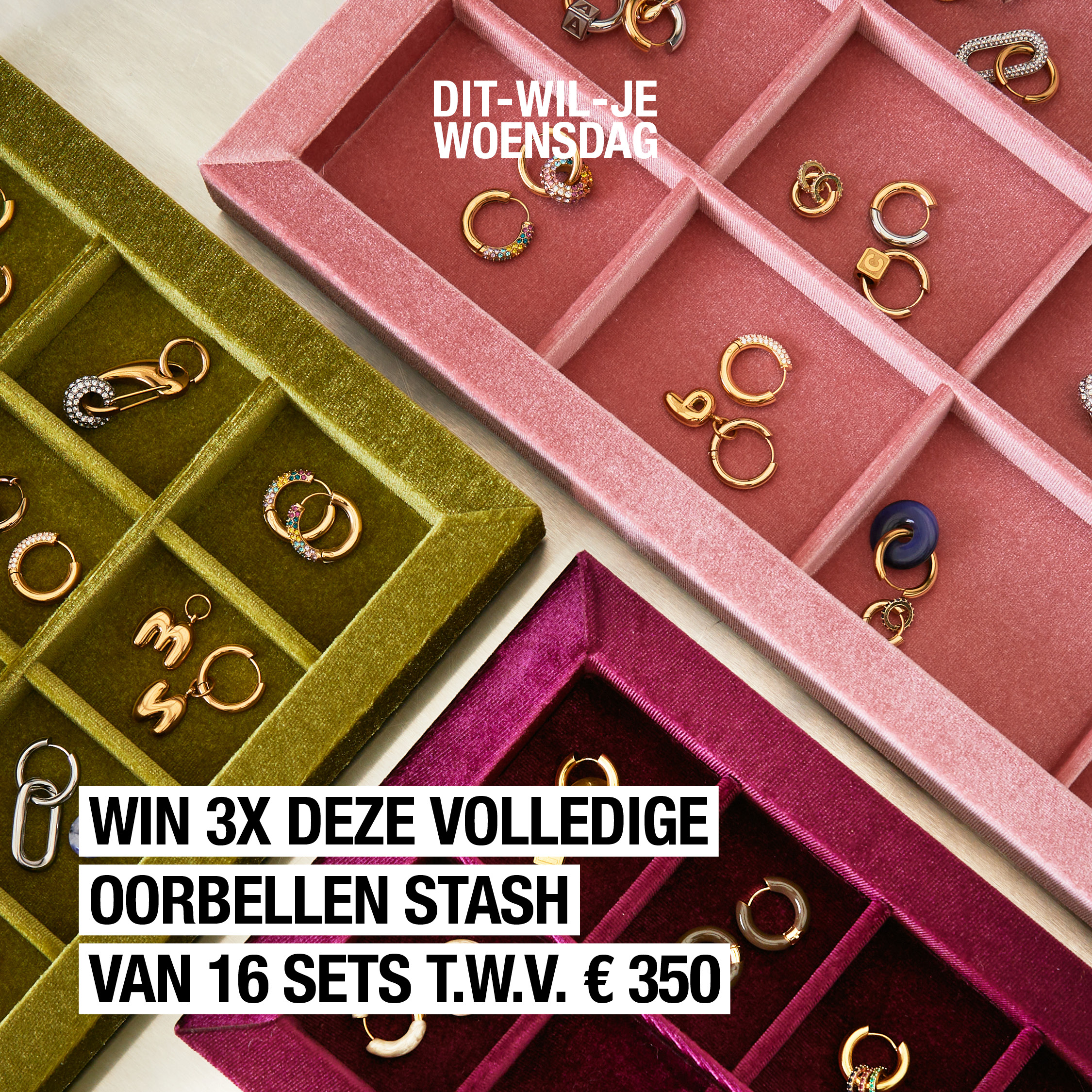 Go get 'em: win een goedgevulde sieradenbox ter waarde van 350 (!) euro